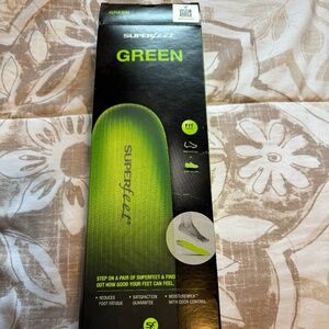 Superfeet Green Support and Comfort Insoles  New